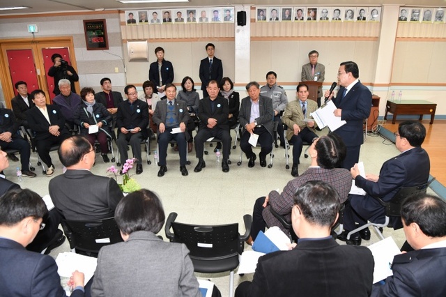 ▲ 3월8일 순회간담회 양주1동