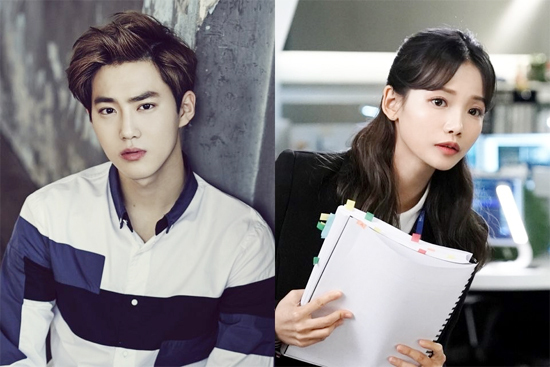 ▲ MBN 수목극 '리치맨' 김준면(엑소 수호)x하연수