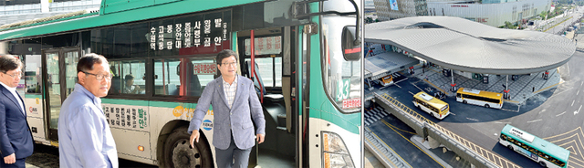 ▲ 수원역환승센터 이용객 70% 이상, 만족한다_자료사진1)수원역환승센터