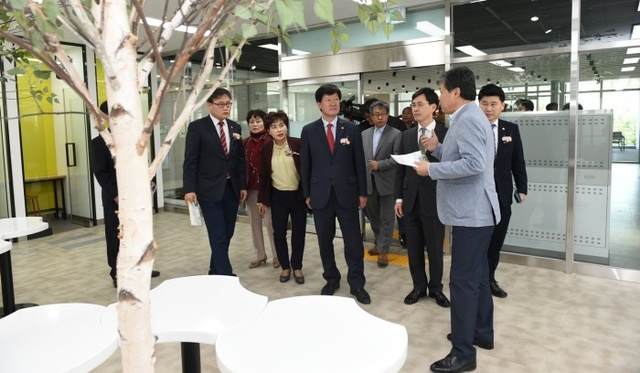 ▲ 경기도북부청 별관 실내