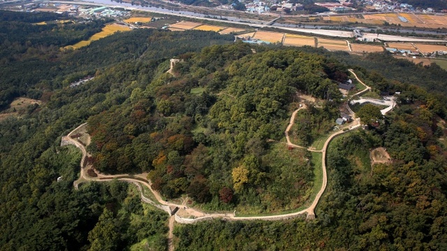 ▲ 독산성항공사진