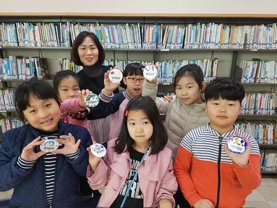 ▲ 고촌초 도서관주간행사