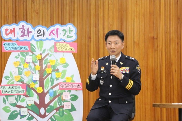 ▲ 김기출 경기북부경찰청장 양주경찰서 방문1