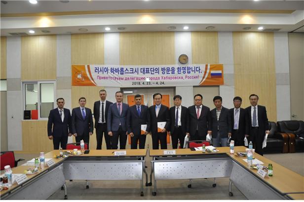 ▲ 화성도시공사, 러시아 하바롭스크시 대표단과 공동협력 방안 논의