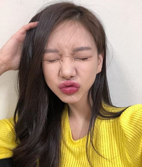 ▲ 글램 출신 가수 다희. 인스타그램