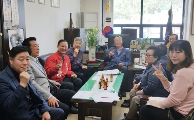 ▲ 시흥, 보훈단체 자유한국당 후보 지지