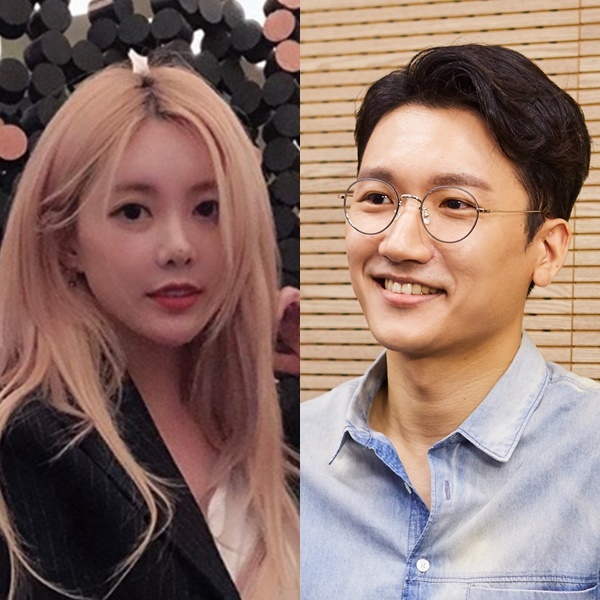▲ 티아라 전 멤버 큐리와 장천 변호사. 큐리 인스타그램 채널A