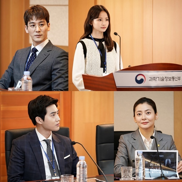▲ 왼쪽 위부터 시계방향으로 오창석 하연수 최지나 김준면. iHQ