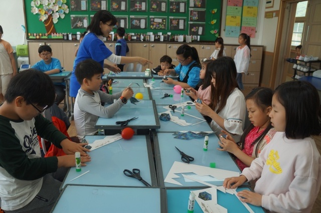 ▲ 사진3_가평교육0516 물별숲 주기집중 계절학교