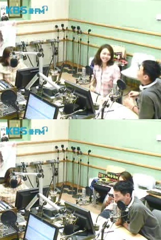 ▲ 방송인 안젤라 박과 개그맨 김인석 부부가 실제 결혼 생활에 대해 언급했다. KBS 쿨FM '이수지의 가요광장' 방송 캡처