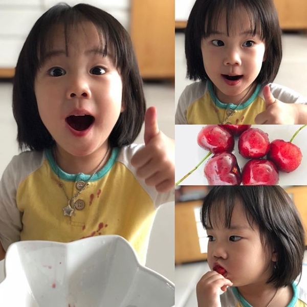 ▲ 기태영 유진 부부의 딸 로희. 유진 인스타그램