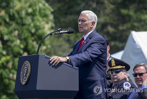 마이크 펜스 미국 부통령.연합뉴스