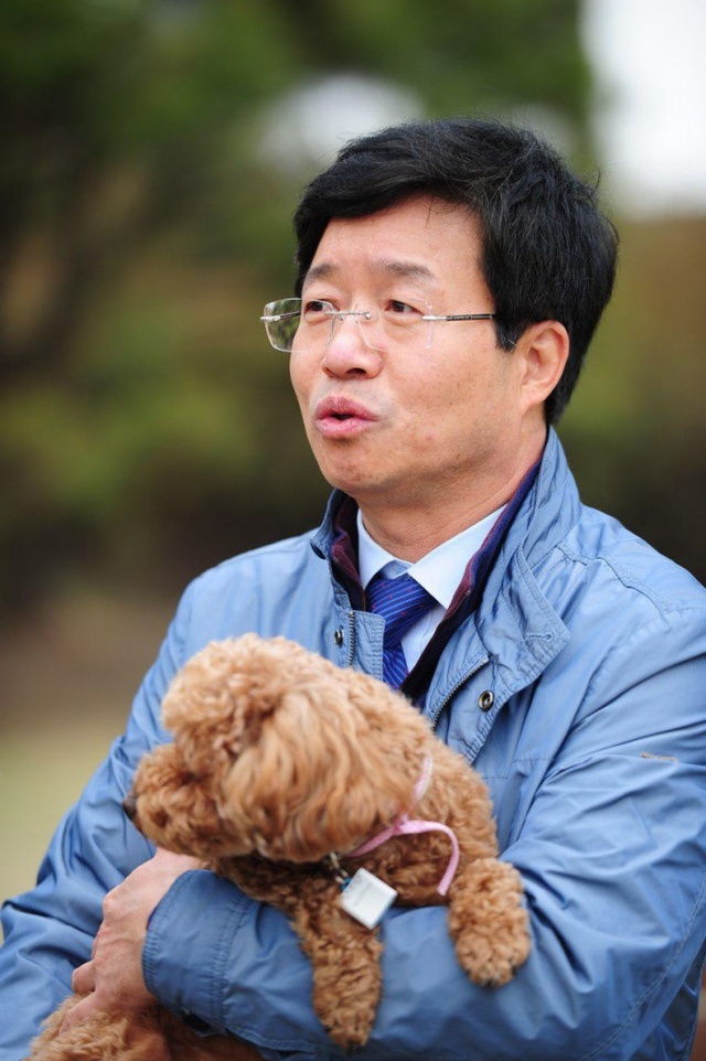 ▲ 염태영 수원시장 후보의 반려견 사랑