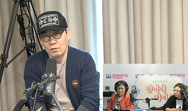 ▲ SBS 러브FM '송은이, 김숙의 언니네 라디오'에서 김연우가 게스트로 출연.  SBS