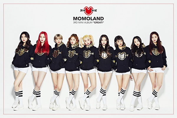 ▲ 걸그룹 모모랜드. MLD엔터테인먼트