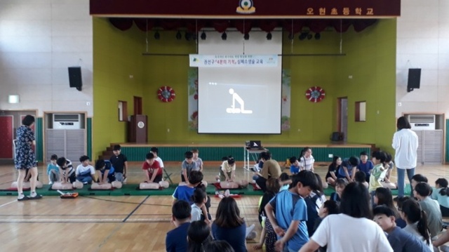 ▲ 2 심폐소생술 교육 (2)