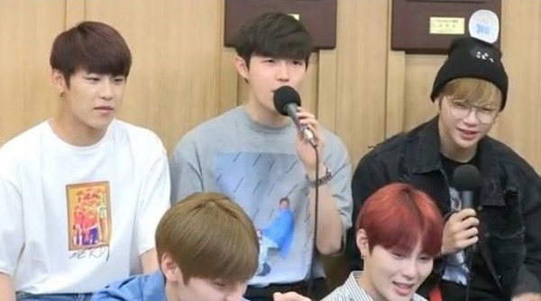 ▲ 그룹 워너원 멤버 강다니엘이 콘서트 끝난 후의 일상을 공개했다. '컬투쇼' 방송 캡처
