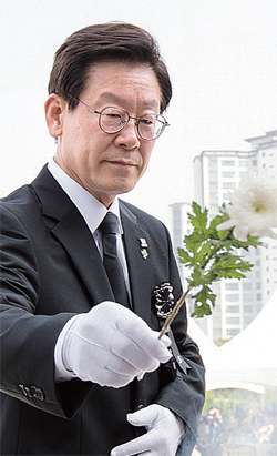 ▲ 더불어민주당 이재명 경기도지사 후보