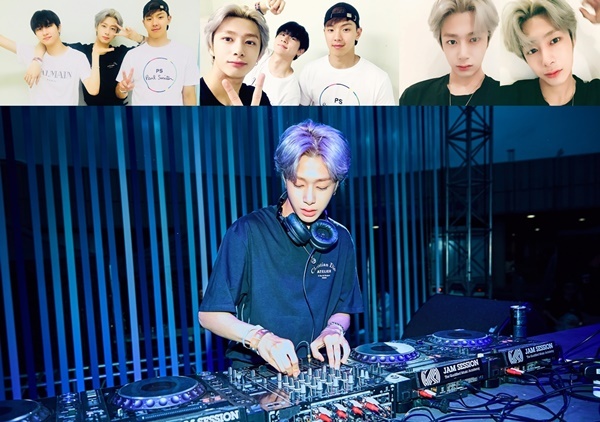 ▲ 몬스타엑스 형원이 '울트라 코리아 2018' 비하인드 컷을 공개했다. 스타쉽엔터테인먼트