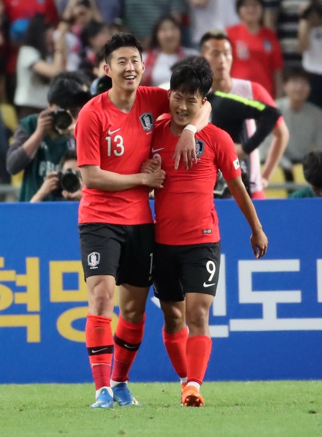 ▲ 스손흥민 이승우.연합뉴스