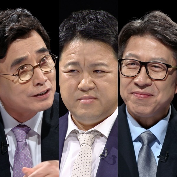 ▲ '썰전'의 유시민 김구라 박형준. JTBC