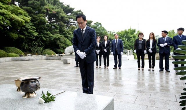 ▲ 정장선 평택시장 당선인 첫 공식일정