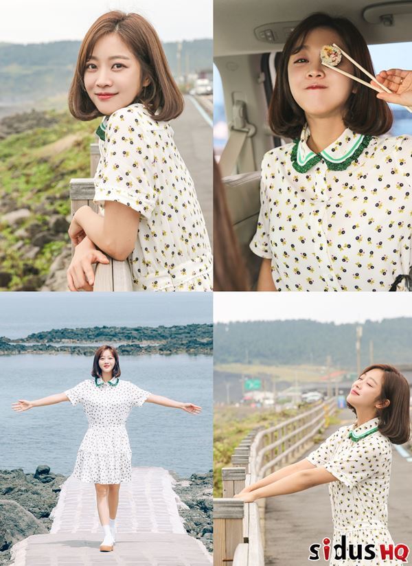 ▲ MBC '이별이 떠났다'에서 조보아의 비하인드 컷을 공개. MBC