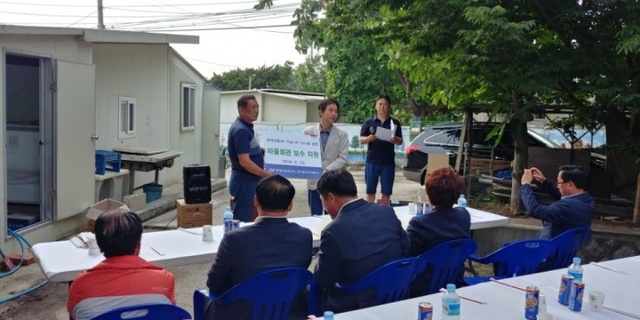 ▲ 광적면 가납1리 1사 1촌 자매결연1