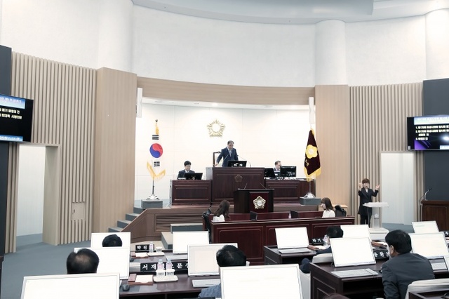 ▲ 화성시의회, 제172회 임시회 개회…2일간 의사일정 돌입