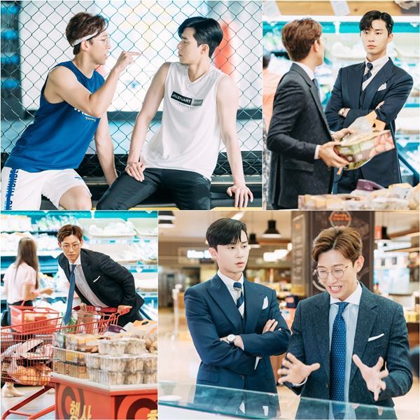 ▲ tvN '김비서가 왜 그럴까' 박서준 강기영. tvN