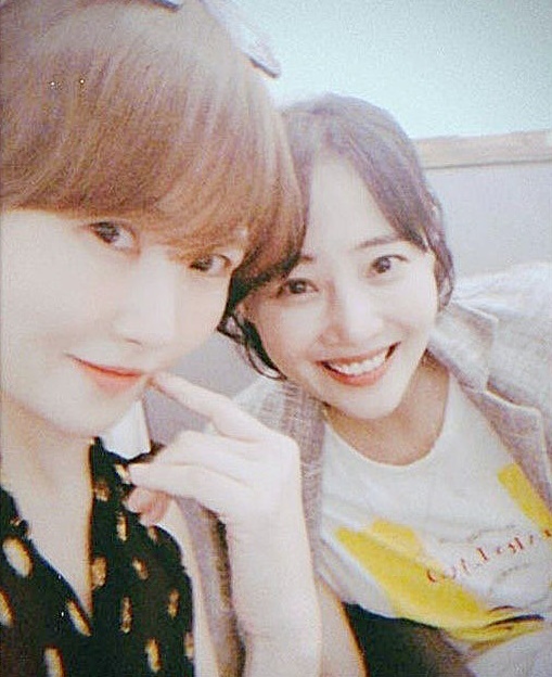 ▲ 배우 강경헌과 김선아. 강경헌 인스타그램