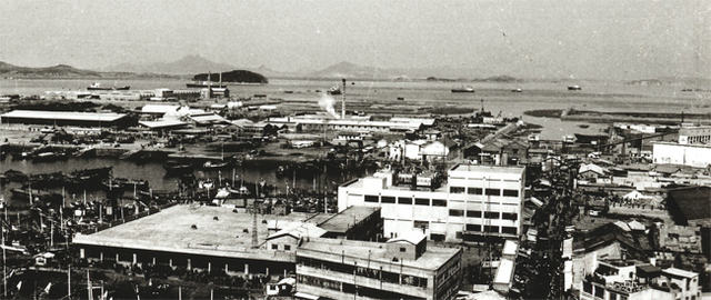 1960년대 인천항 모습