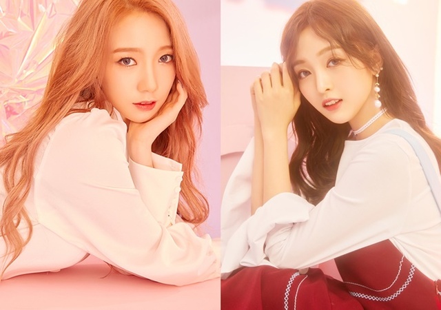 ▲ 우주소녀 미기, 선의. 스타쉽엔터테인먼트