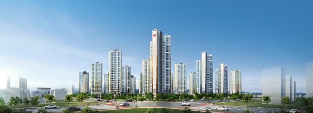 ▲ 힐스테이트 지제역 투시도