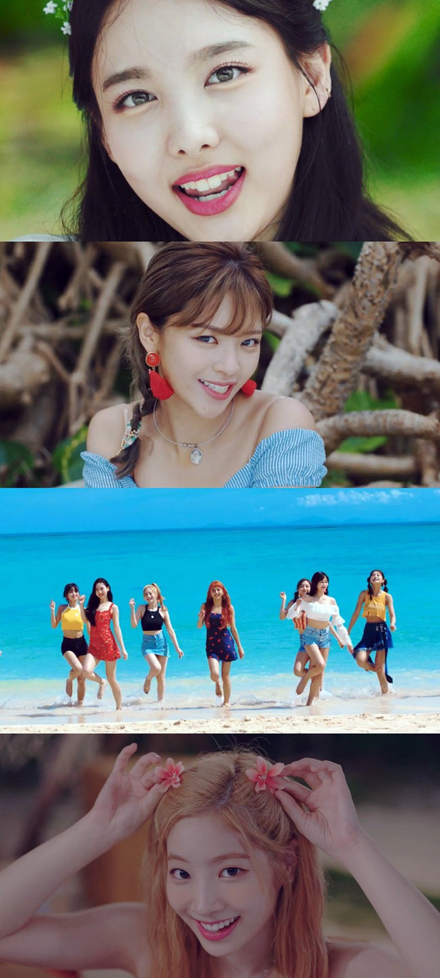 ▲ 트와이스 'Dance The Night Away' 뮤직비디오. JYP엔터테인먼트