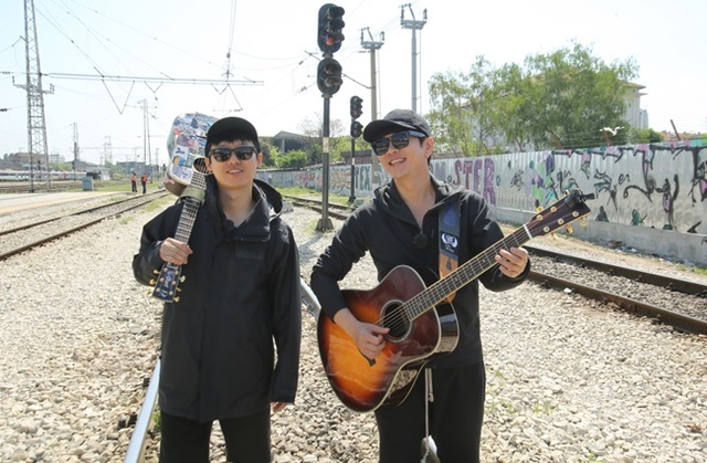 ▲ '이타카로가는길' 윤도현 하현우. tvN
