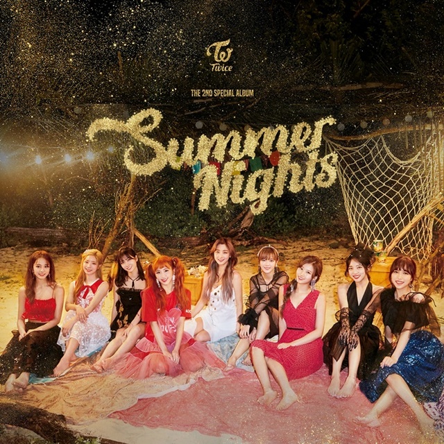 ▲ 트와이스 스페셜 2집 '써머나잇' 온라인 커버. JYP엔터테인먼트
