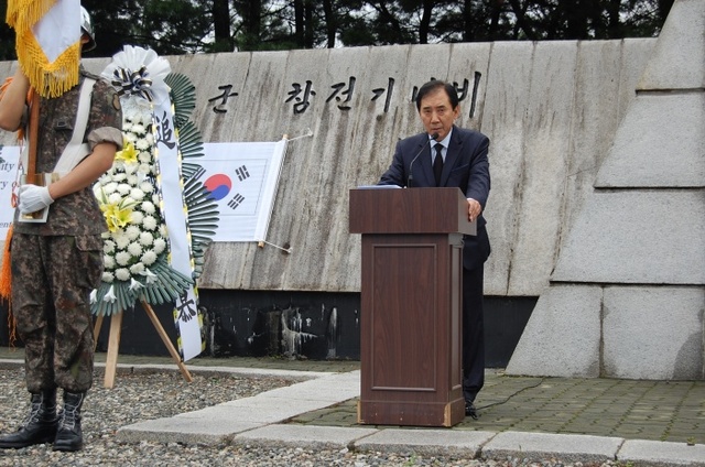 ▲ 인사말씀을 하고 있는 박윤국 시장
