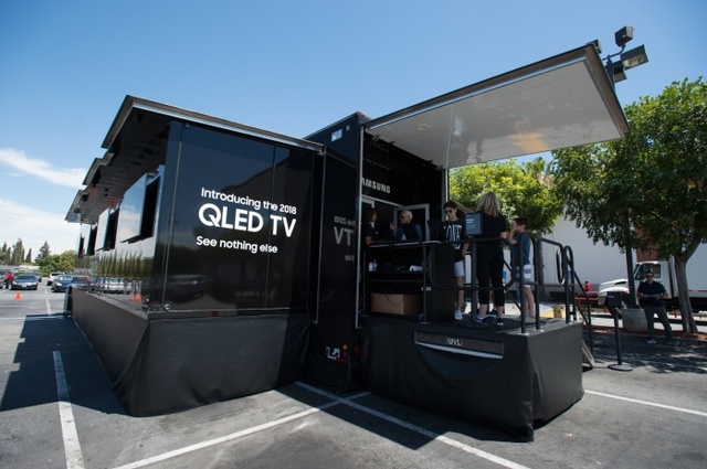 ▲ 삼성 QLED TV 트럭 투어(6)