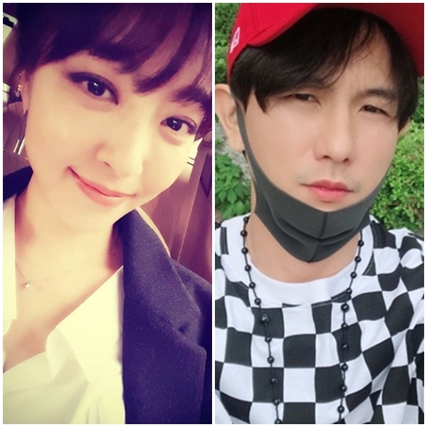 ▲ 베이비복스 출신 심은진 배우 김리우. 인스타그램