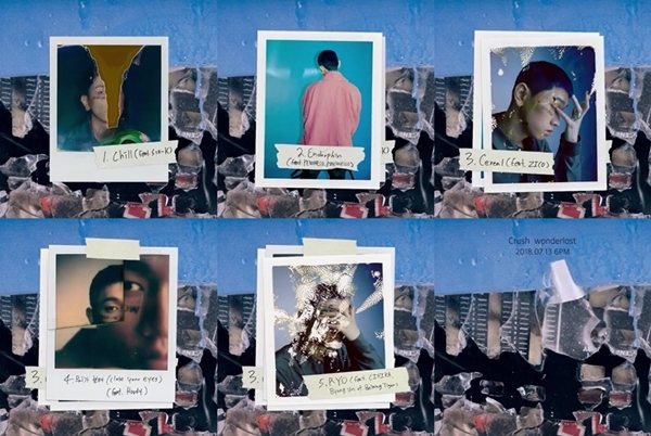 ▲ 가수 크러쉬 '원더로스트' 미리듣기 영상 캡처.  아메바컬쳐