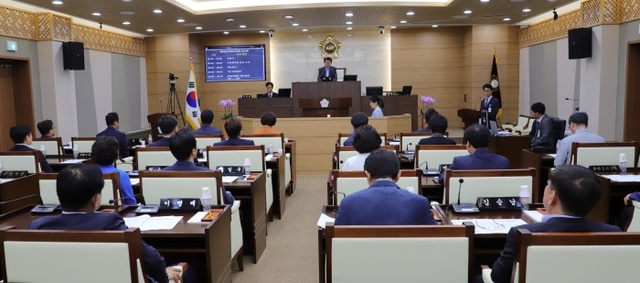 ▲ 제200회 평택시의회 임시회 개회