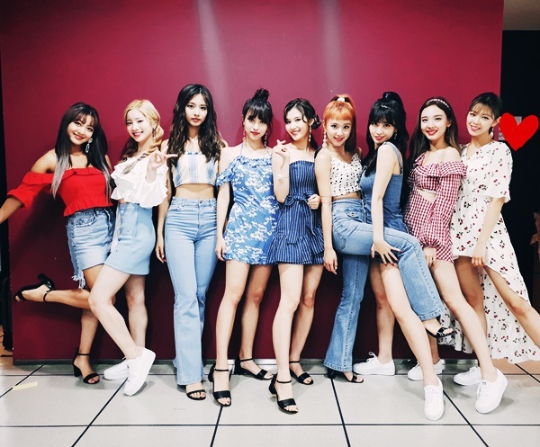 ▲ 걸그룹 트와이스. JYP엔터테인먼트