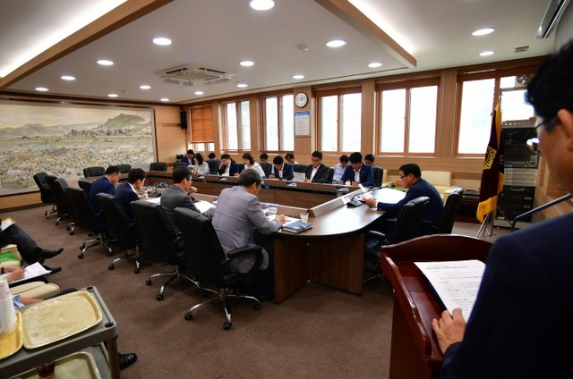 ▲ 포천시의회 의원간담회
