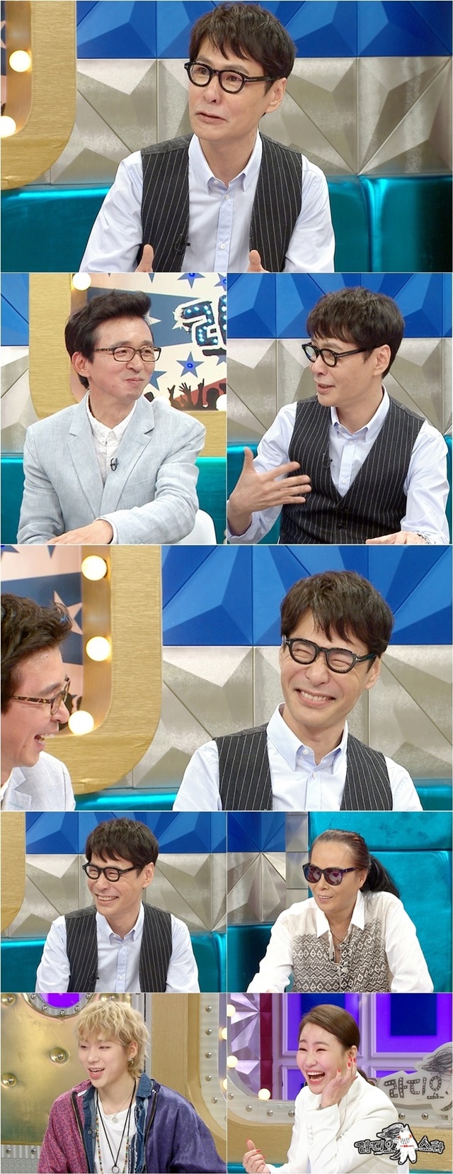 ▲ 가수 겸 작곡가 윤상이 '라디오스타'에 출연해 평양공연 후일담을 전하고 있다. MBC