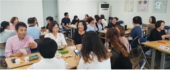 ▲ 2018 광주시 자원봉사센터 '자원봉사 공론 워크숍' 개최
