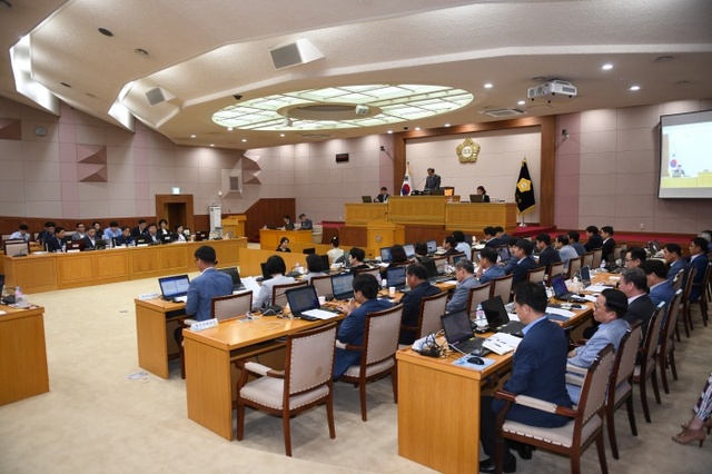 ▲ 양주시의회 임시회