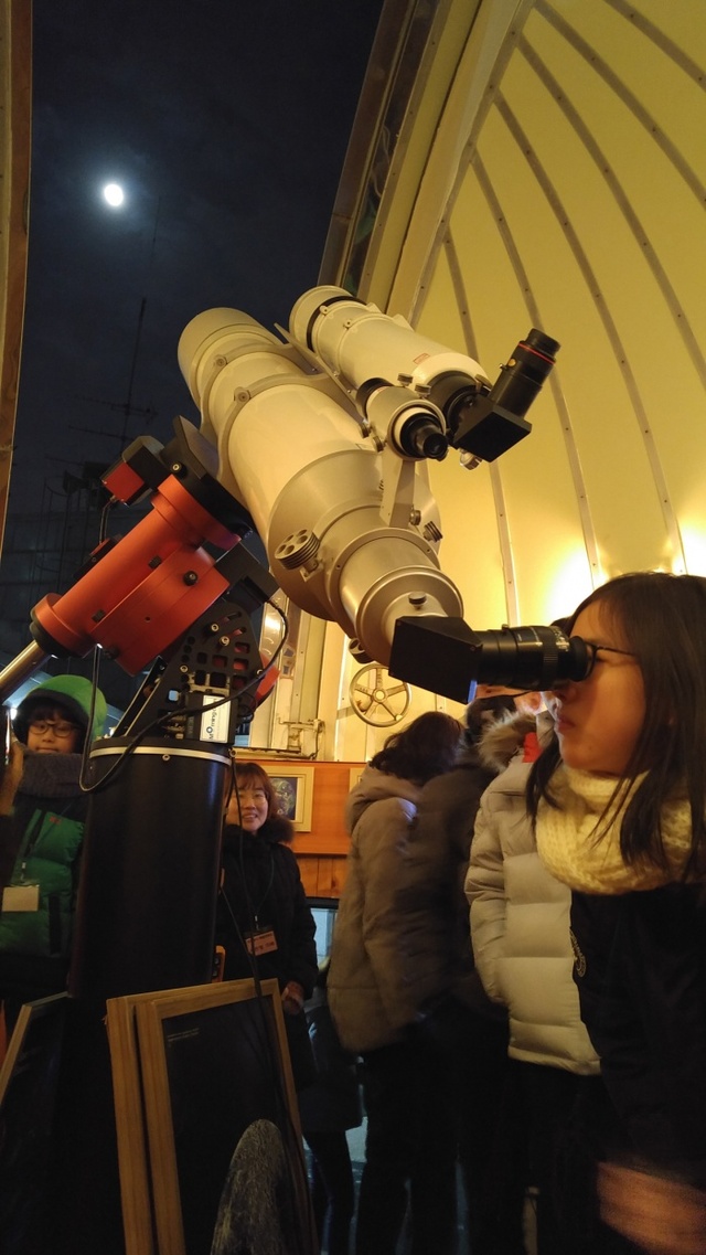 ▲ 군포-대야도서관 누리천문대 여름방학 특별관측회