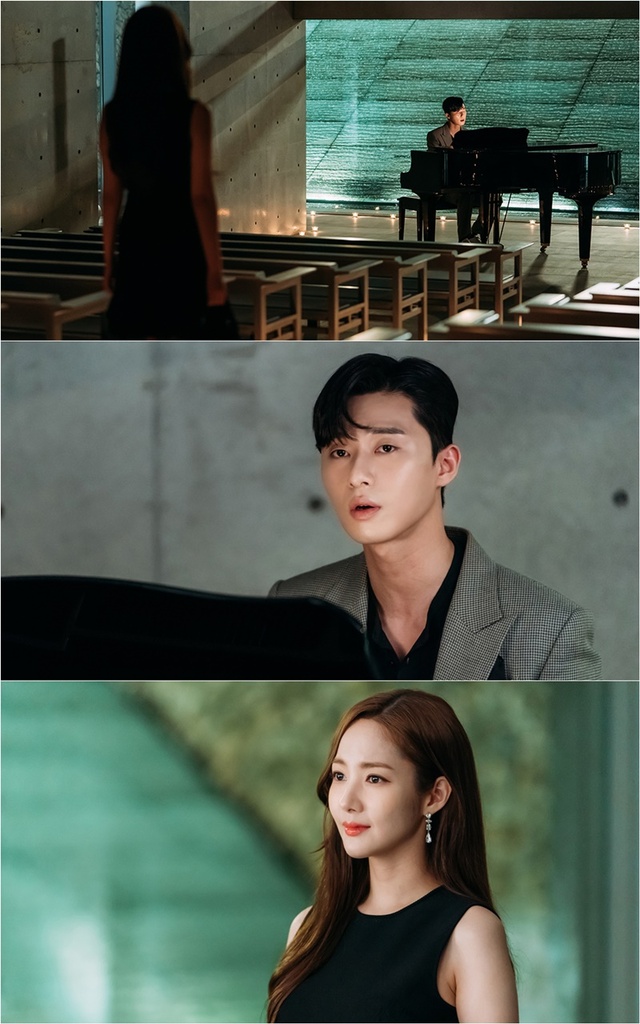 ▲ 박서준 박민영의 로맨틱 프러포즈 현장이 공개돼 설렘 지수를 증폭시키며 관심을 모으고 있다. tvN