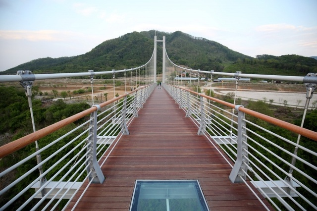 ▲ 한탄강 하늘다리